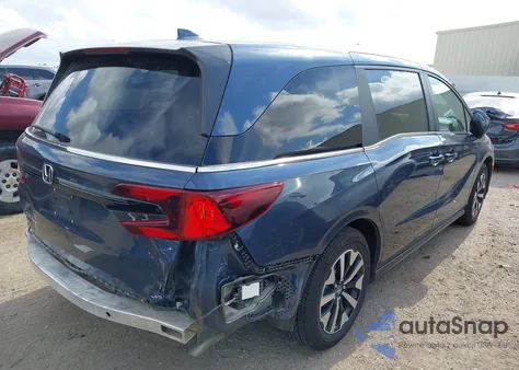 2025 Honda Odyssey Ex-L from USA, damaged, VIN 5FNRL6H64SB079140